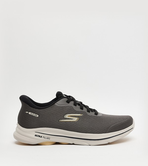 Skechers  Walking Shoes - Grey Walking Shoes