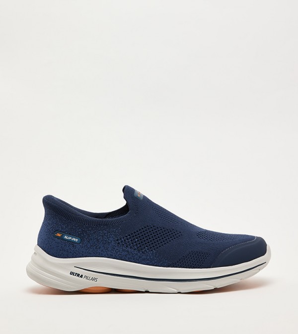Skechers  Walking Shoes - Navy Walking Shoes
