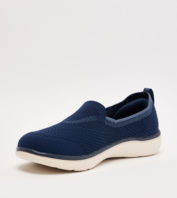Skechers  - Navy Casual Slip-ons