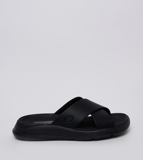 Skechers  Sandals - Black Casual Sandals