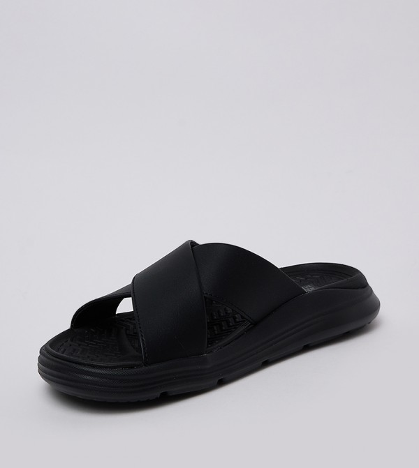 Skechers  Sandals - Black Casual Sandals