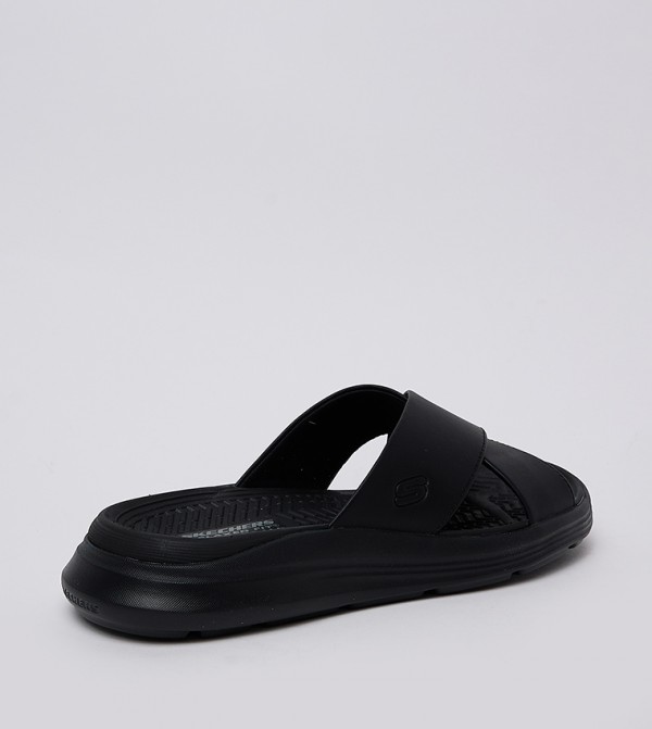 Skechers  Sandals - Black Casual Sandals