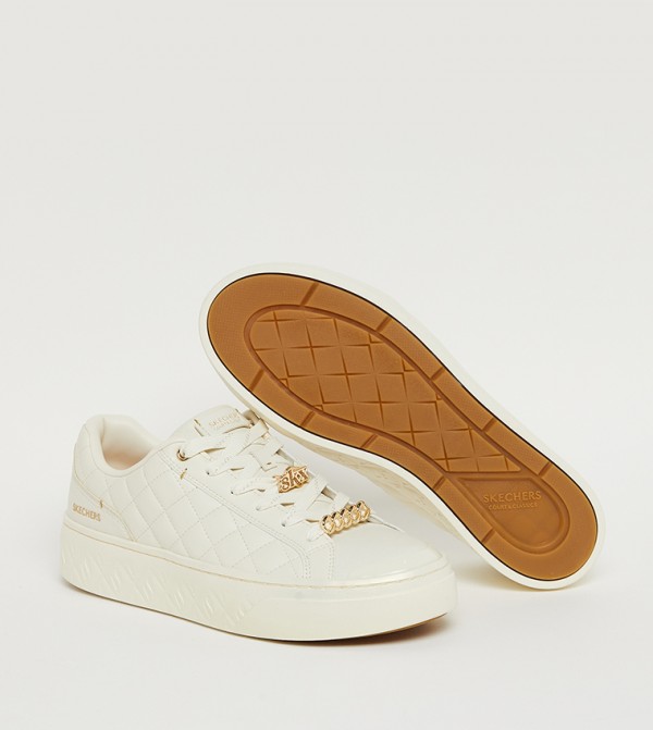 Skechers Shoes - Cream Low Top