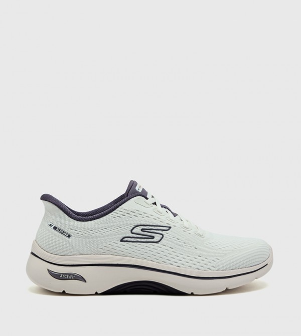 Skechers Sports Shoes - White Walking Shoes