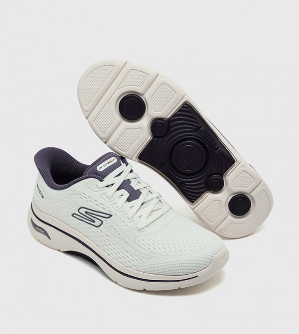 Skechers Sports Shoes - White Walking Shoes