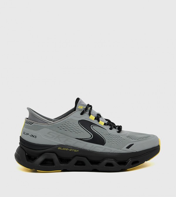 Skechers  Shoes - Grey Casual Slip-ons