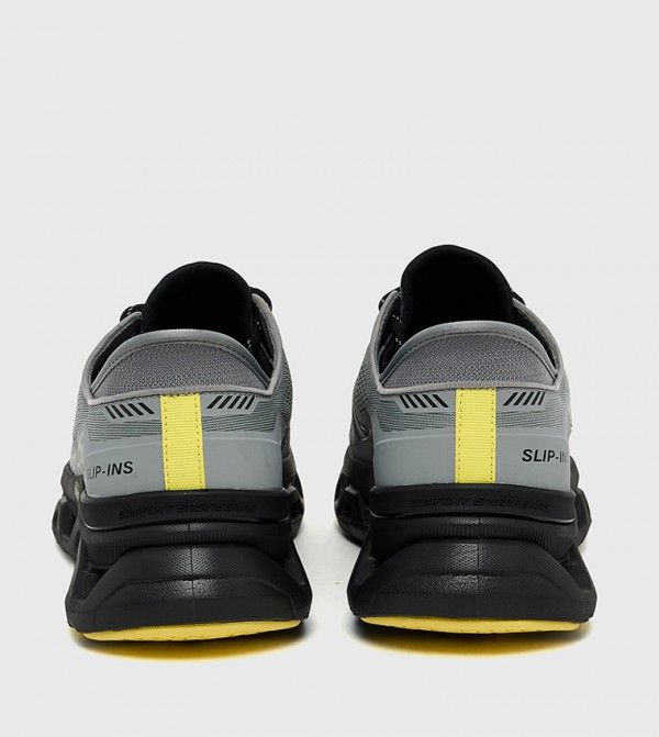 Skechers  Shoes - Grey Casual Slip-ons