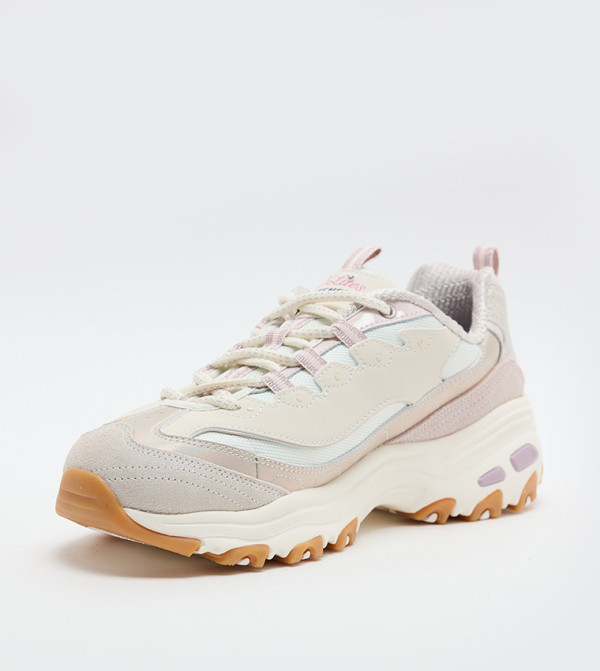 سكيتشرز أحذية سنيكرز - وردي أحذية برقبة منخفضة