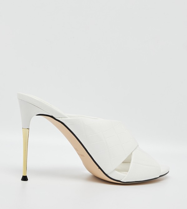 Nine West Nine West - White Stilettos