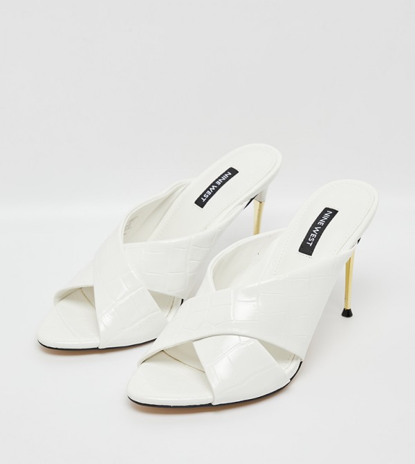 Nine West Nine West - White Stilettos