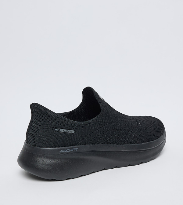 Skechers Walking Shoes - Black Walking Shoes