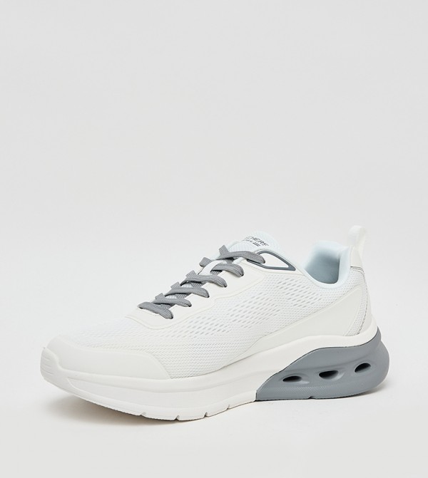 Skechers  - White Walking Shoes