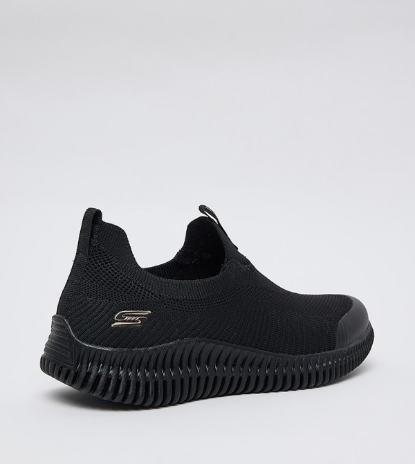 Skechers  - Black Walking Shoes