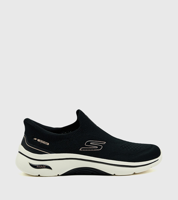 Skechers  - Black Walking Shoes