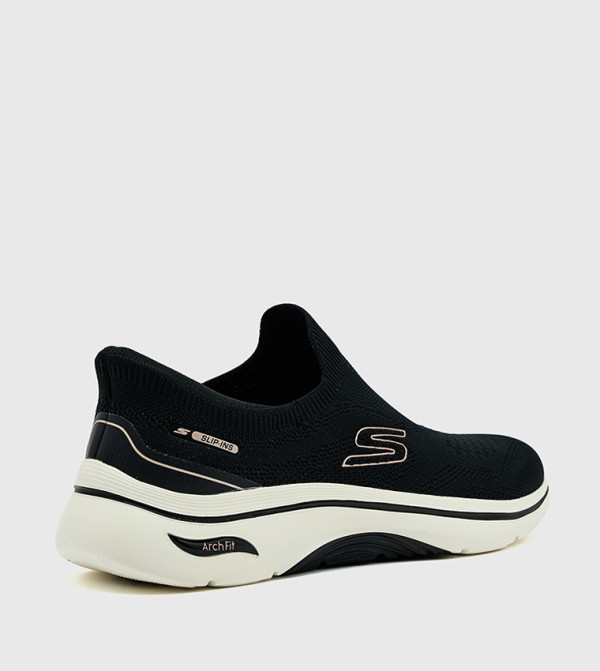 Skechers  - Black Walking Shoes