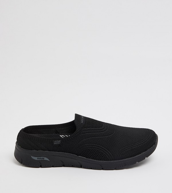 Skechers  Shoes - Black Casual Slip-ons