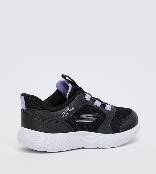 Skechers  Footwear - Black Casual Slip-On's