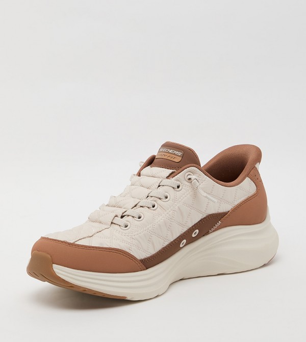 Skechers Shoes - Beige Walking Shoes