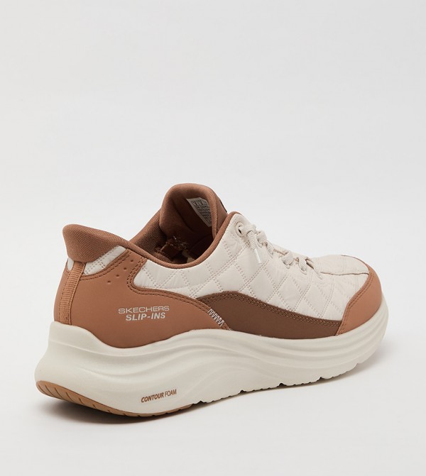Skechers Shoes - Beige Walking Shoes