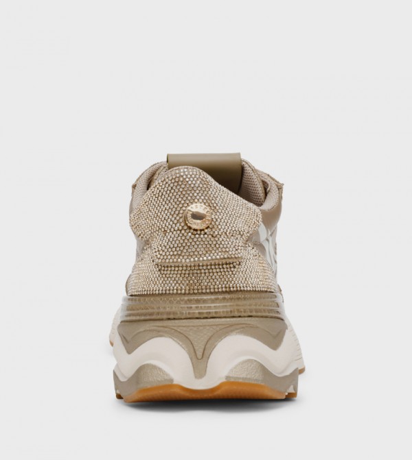 Steve Madden  Shoes - Gold Low Top