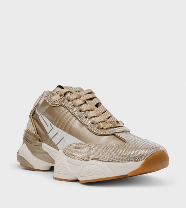 Steve Madden  Shoes - Gold Low Top