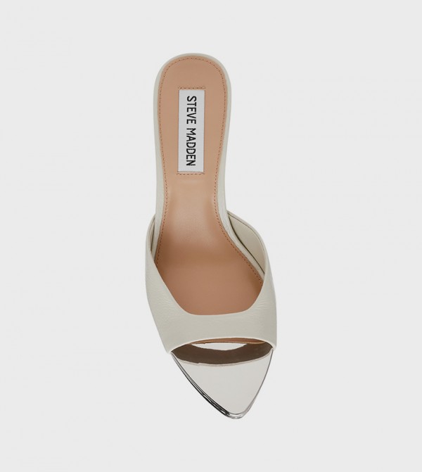 Steve Madden  Boots - Cream Ankle length Boots