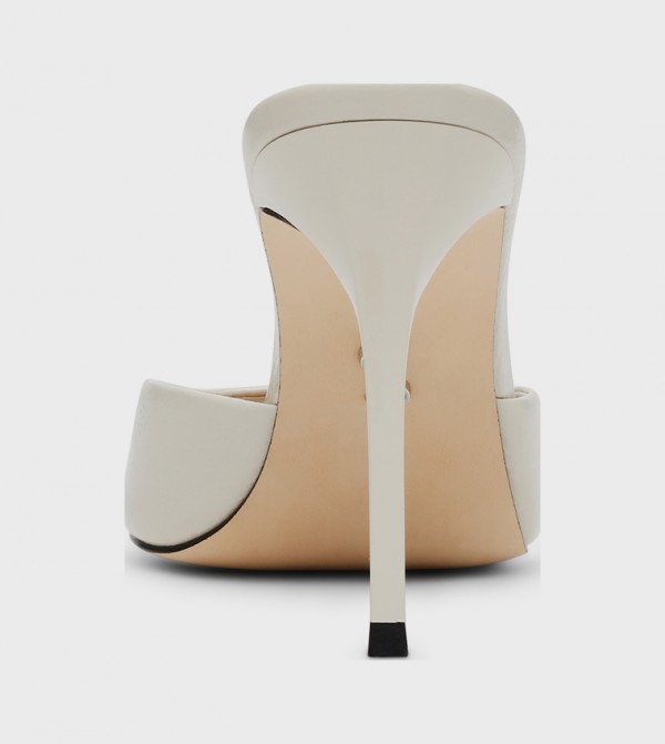Steve Madden  Boots - Cream Ankle length Boots