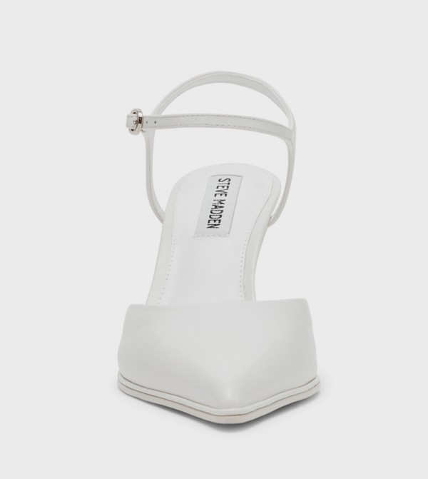 ستيف مادن  أحذية كعب  - أبيض أحذية بكعب