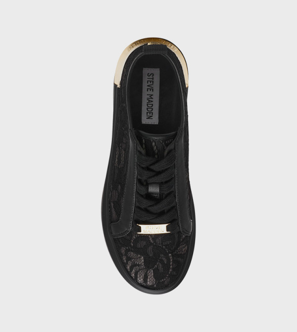 Steve Madden Steve Madden - Black Low Top