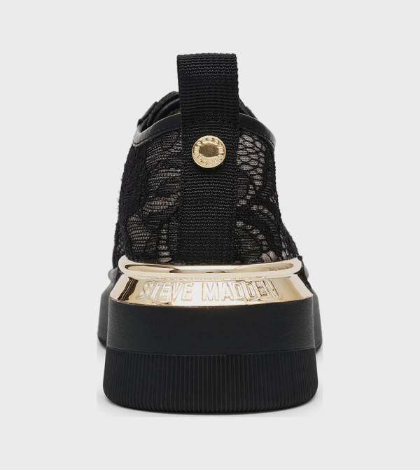 Steve Madden Steve Madden - Black Low Top