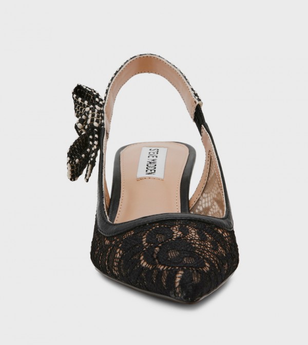 ستيف مادن  أحذية كعب  - أسود أحذية بكعب