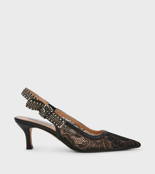 ستيف مادن  أحذية كعب  - أسود أحذية بكعب