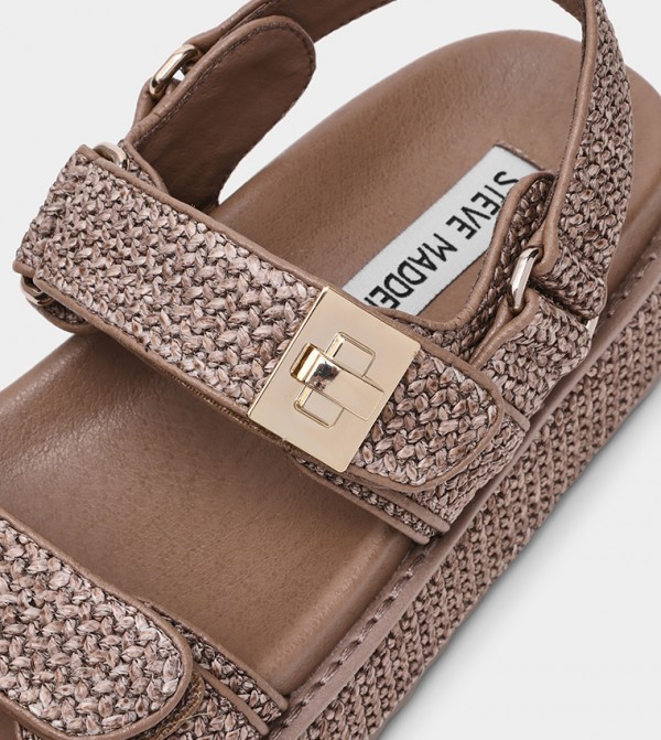 Steve Madden  Sandals - Brown Platforms