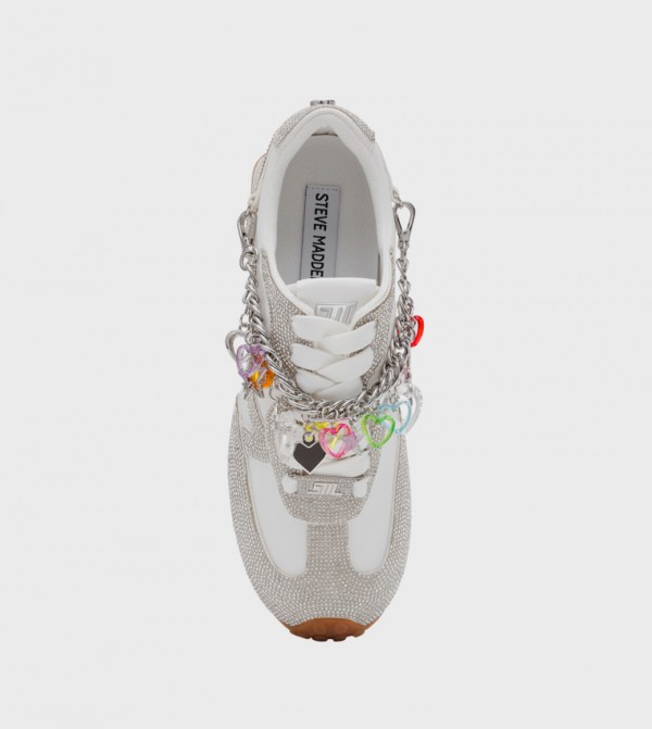 Steve Madden Steve Madden - White Low Top