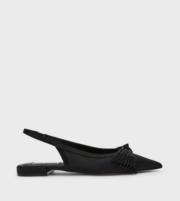 Steve Madden Steve Madden - Black Flat Sandals