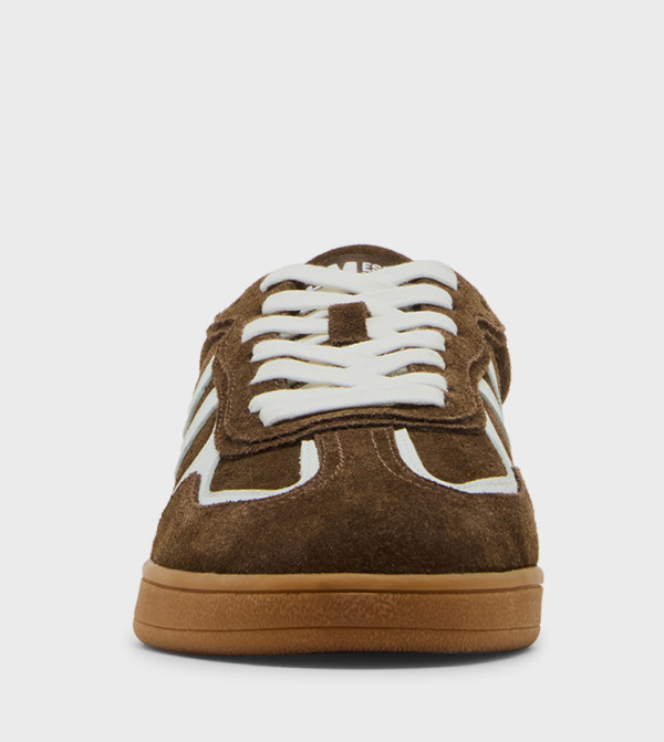 ستيف مادن أحذية سنيكرز - بني أحذية برقبة منخفضة