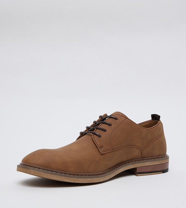 ستيف مادن  - بني  Formal Lace-Up Shoes