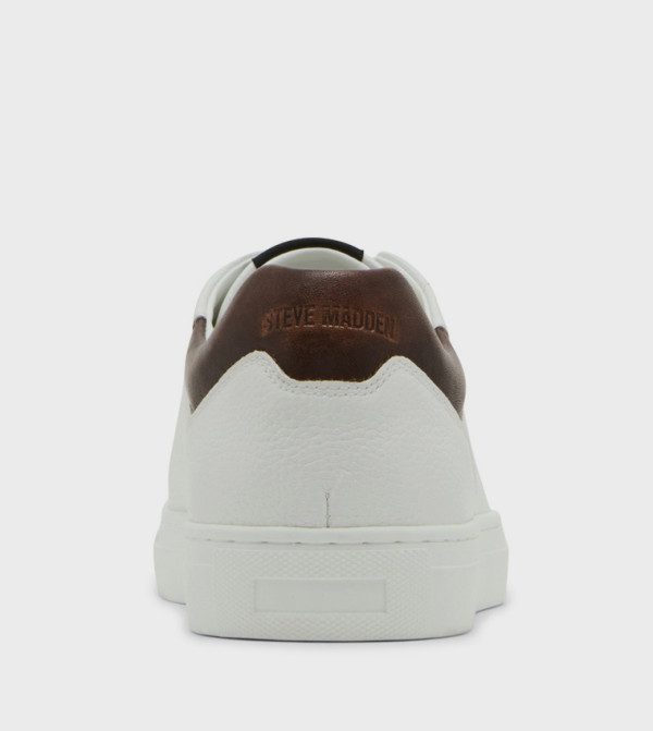 Steve Madden Steve Madden - White Low Top