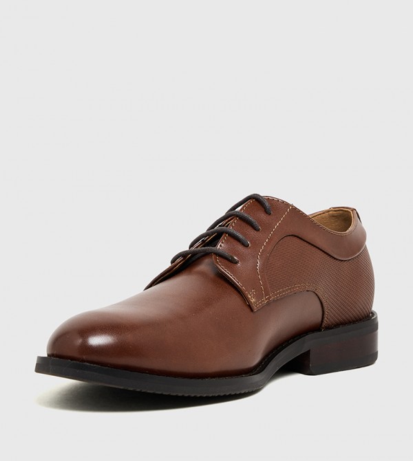 Steve Madden Formal Shoes - Tan Formal Lace-Up Shoes