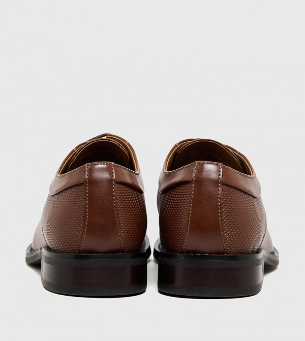 Steve Madden Formal Shoes - Tan Formal Lace-Up Shoes