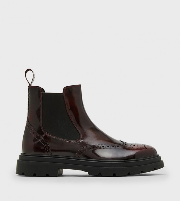 Steve Madden  Chelsea Boots - Burgundy Chelsea Boots