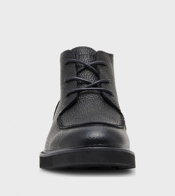 ستيف مادن  - أسود Lace up Boots