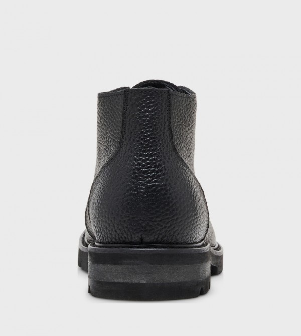 ستيف مادن  - أسود Lace up Boots