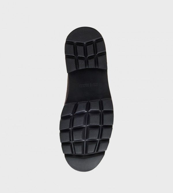 ستيف مادن  - رمادي Lace up Boots