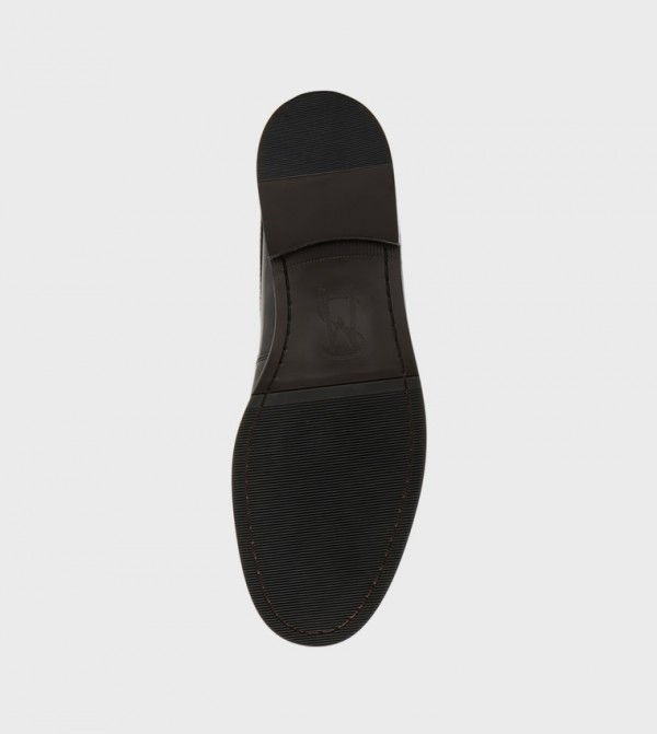 ستيف مادن أحذية سهلة الارتداء - أسود سهل الارتداء