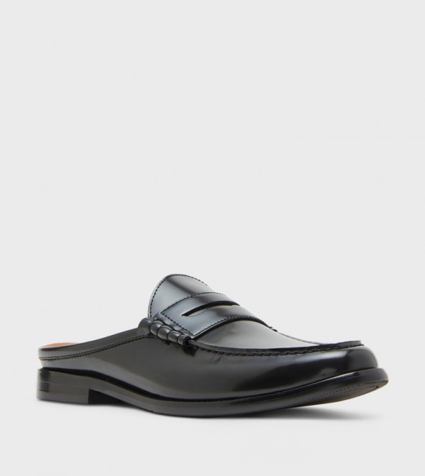 ستيف مادن أحذية سهلة الارتداء - أسود سهل الارتداء