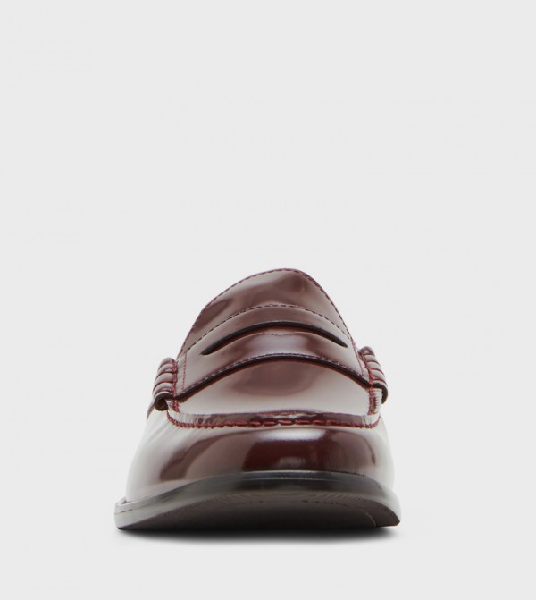 ستيف مادن أحذية سهلة الارتداء - بورغندي سهل الارتداء