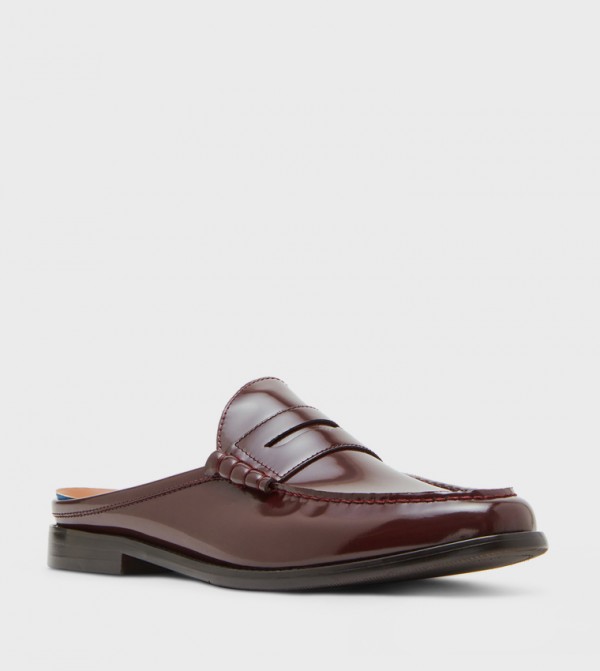 ستيف مادن أحذية سهلة الارتداء - بورغندي سهل الارتداء