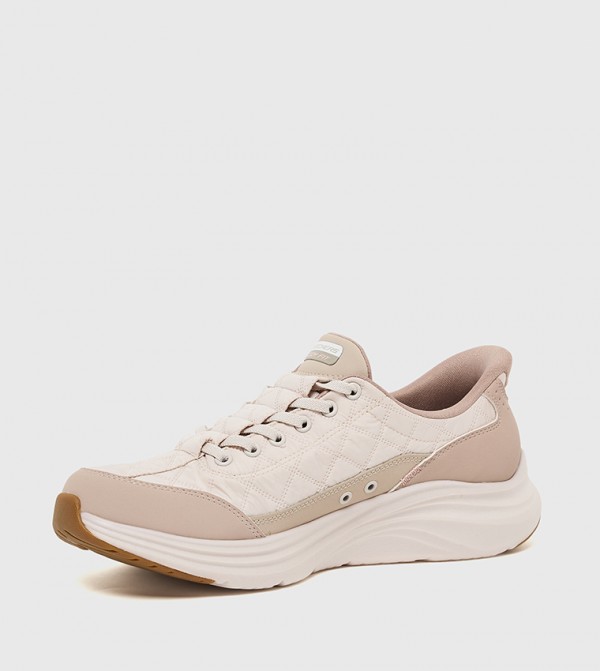 Skechers Walking Shoes - Beige Walking Shoes