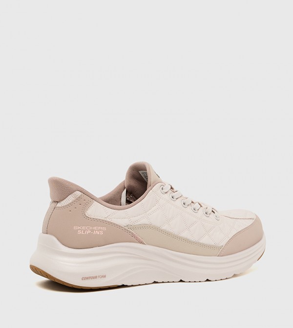 Skechers Walking Shoes - Beige Walking Shoes